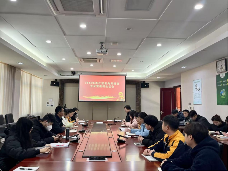 浙江冠豪召開(kāi)團(tuán)員和青年主題教育專題組織生活會(huì)