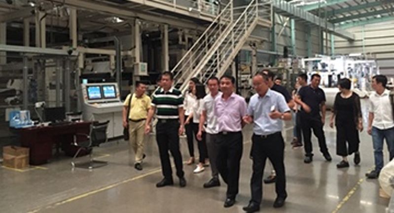 Headquarters Yang Yinghui, deputy general manager came to Zhejiang Guanhao to guide the work